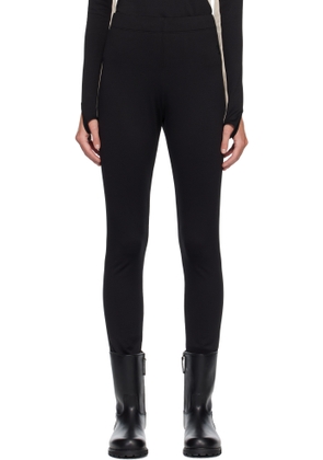 Moncler Grenoble Black Polartec Leggings