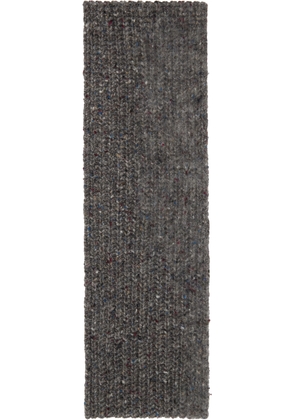 Maison Margiela Gray Four Stitches Scarf