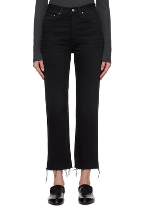 TOTEME Black Classic Cut Jeans
