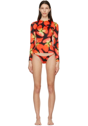 Louisa Ballou Black & Red Surfer's Paradise Bikini