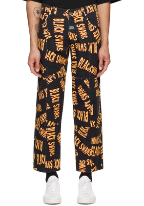 Liberal Youth Ministry Black 'Black Swans' Jeans