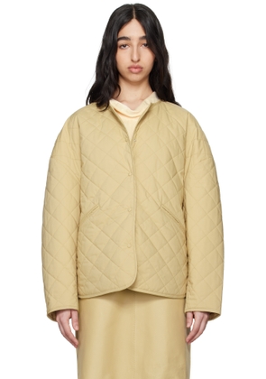 TOTEME Beige Quilted Jacket