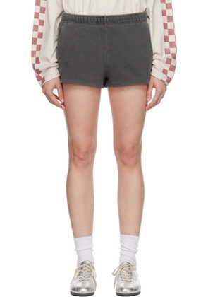 Ksubi Gray Sott Booty Shorts