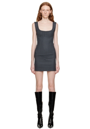 Miaou Gray Vivi Minidress