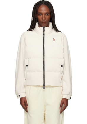 Moncler Grenoble Off-White Maglia Down Jacket