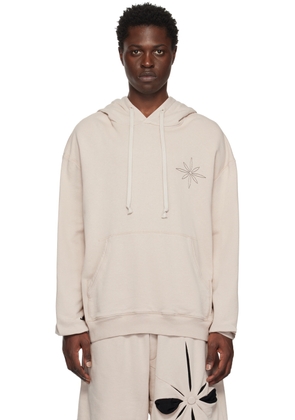 KUSIKOHC Beige Origami Hoodie