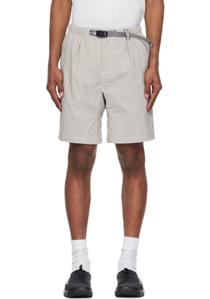 and wander Gray Gramicci Edition Nylon G Shorts