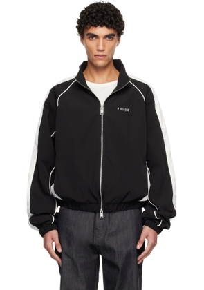Rhude Black Ramona Piping Track Jacket