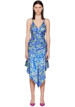 ABRA Blue Floral Minidress