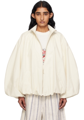 Cordera White Utility Balloon Jacket
