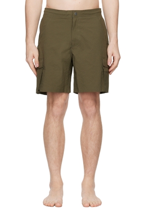 OAS Khaki Chase Cargo Swim Shorts