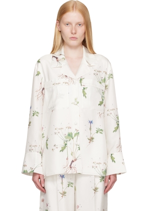 Erdem White Pyjama Shirt