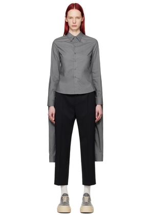 MM6 Maison Margiela Gray Extended Shirt