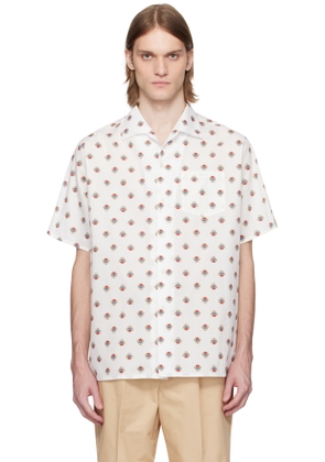 Bally White Printed Shirt