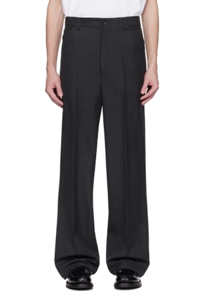 Bally Gray Twill Trousers