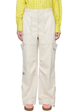 Acne Studios Beige Super Baggy Trousers