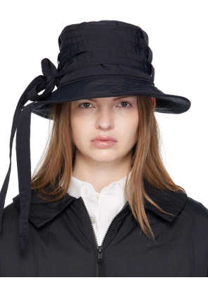 Y-3 Black Cinch Bucket Hat