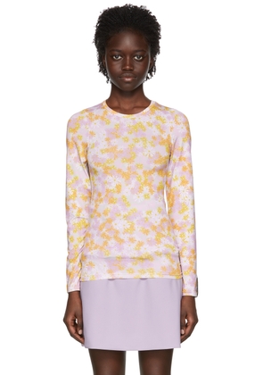 Rokh Pink Polyester T-Shirt