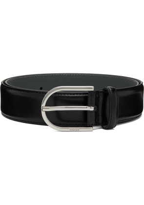 BOSS Black Leather Belt