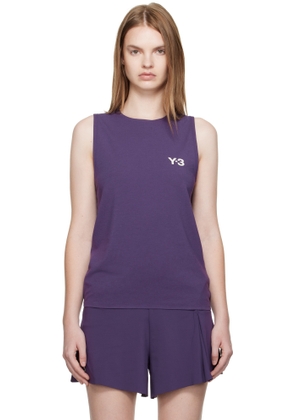 Y-3 Purple US Open Tennis Match Pro Tank Top