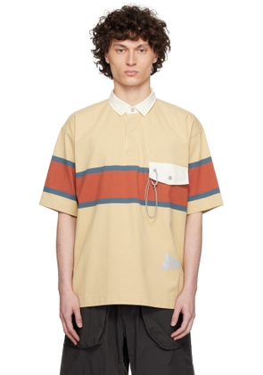 and wander Yellow Gramicci Edition Tech Rugby Polo