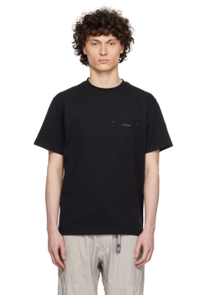 and wander Black Gramicci Edition Backprint T-shirt