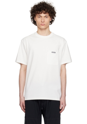 and wander White Gramicci Edition Backprint T-shirt
