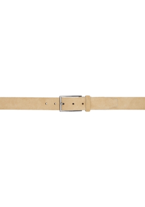 BOSS Beige Pin-Buckle Belt