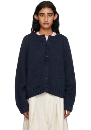 YMC SSENSE Exclusive Navy Atomic Cardigan