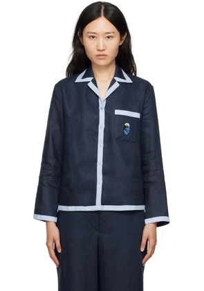Sleeper Navy Garrick Shirt