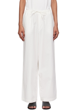 Baserange White Kolla Lounge Pants