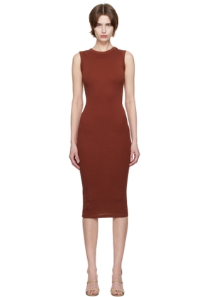 FLORE FLORE Red Esmé Midi Dress