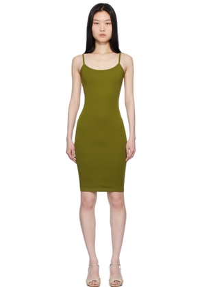 FLORE FLORE SSENSE Exclusive Green Bibi Minidress