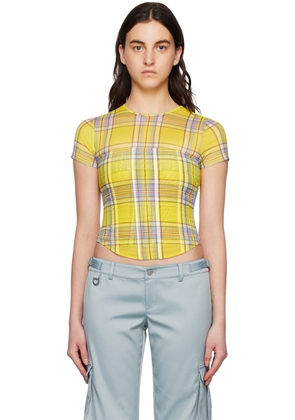 Miaou Yellow Peri Corset