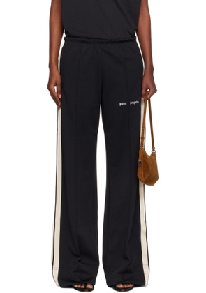 Palm Angels Black Classic Logo Track Loose Track Pants