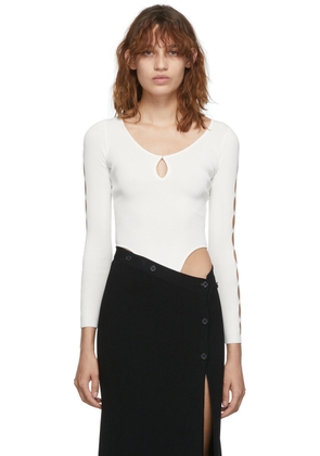 Aya Muse Off-White Alba Bodysuit