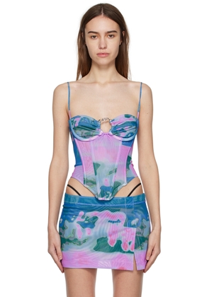Miaou Multicolor Hannah Jewett Edition Deia Tank Top