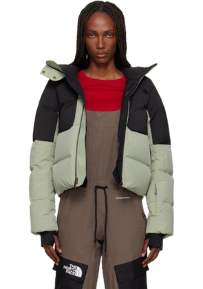 The North Face Green Cold Spell Cropped Down Snow Jacket