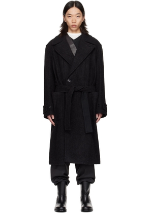 LEMAIRE Black Soft Coat
