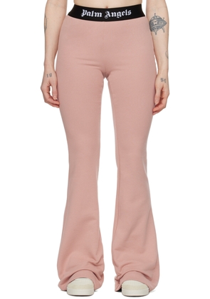 Palm Angels Pink Flared Lounge Pants