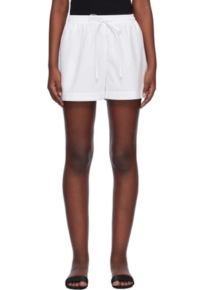 Matteau White Relaxed Shorts