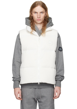 Canada Goose White White Disc Lawrence Down Vest