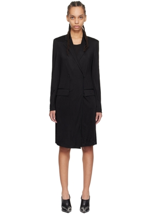 Helmut Lang Black Classic Coat