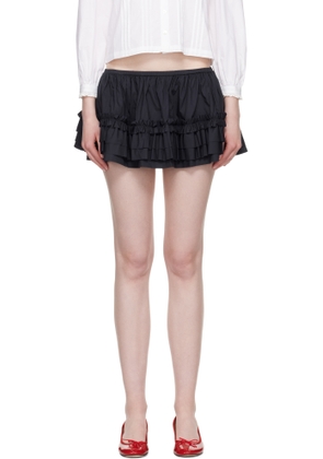 Sandy Liang Navy Coli Skort