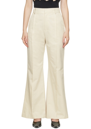 THIRD FORM Off-White Line Through Trousers