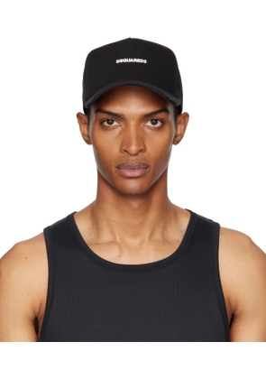 Dsquared2 Black Mini Logo Baseball Cap