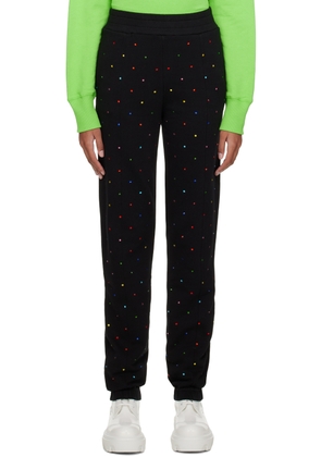 MSGM Black Pantalone Lounge Pants