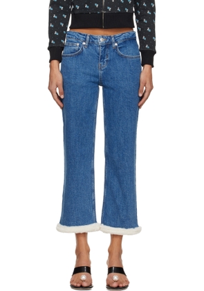 Sandy Liang Blue Moni Jeans