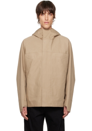 LEMAIRE Tan Soft Technical Parka Jacket
