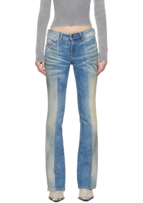 Diesel Blue 1969 D-Ebbey 0enar Bootcut Jeans